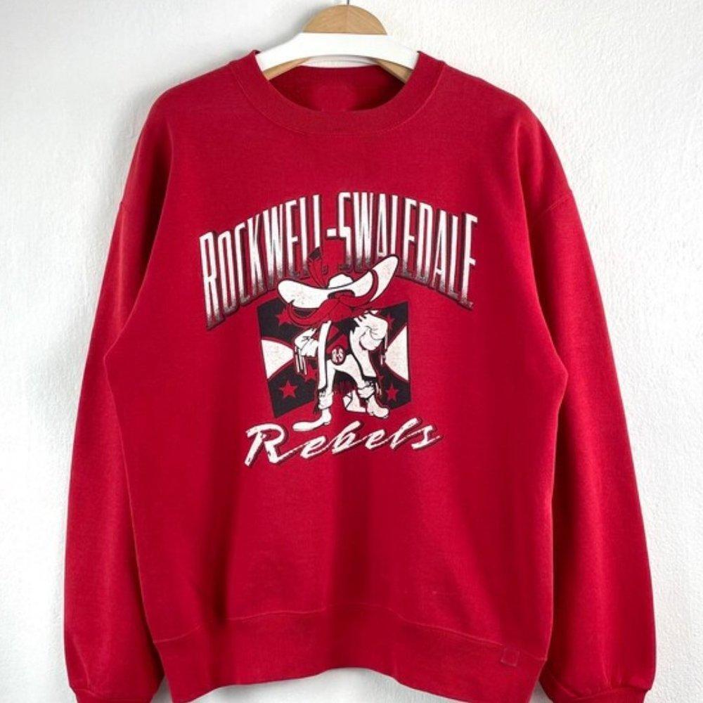 90S Rockwell Swaledale Rebels Crewneck Sweatshirt Sport